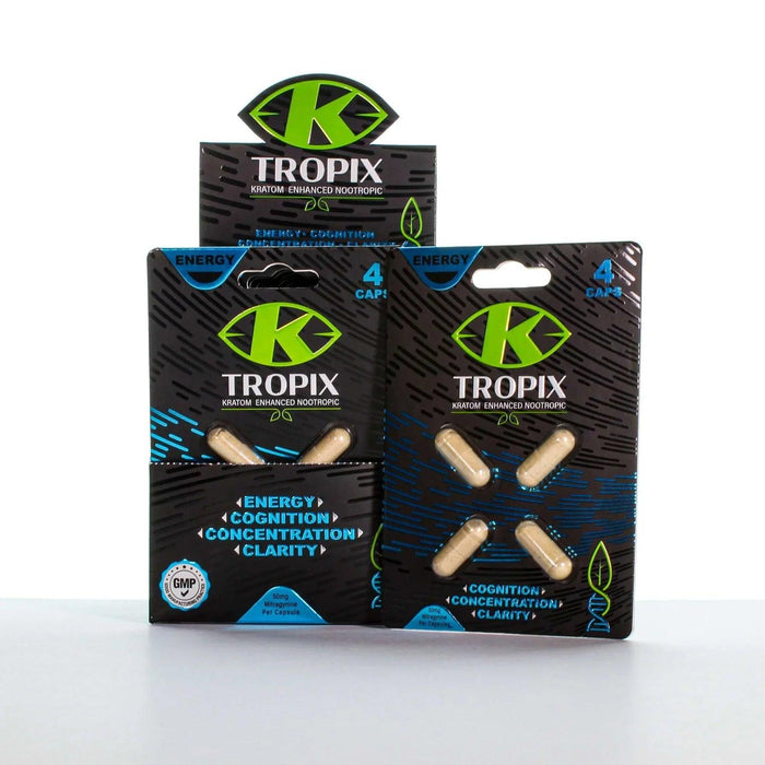 K Tropix Capsules - Day N Night | CBD, Kratom, Nootropic, Vape, Smoke, Head Shop