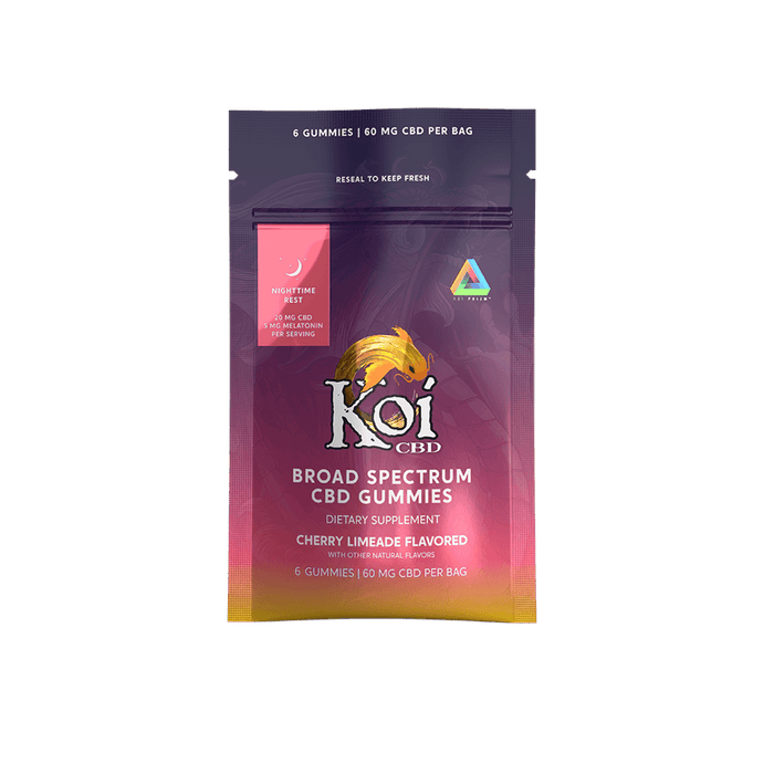 Koi CBD Broad Spectrum Gummies - Day N Night | CBD, Kratom, Nootropic, Vape, Smoke, Head Shop