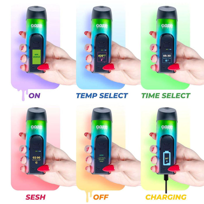 Ooze Verge Dry Vaporizer - Day N Night | CBD, Kratom, Nootropic, Vape, Smoke, Head Shop