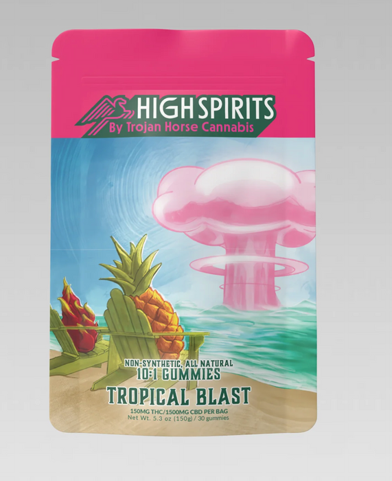 High Spirits D9 Gummies 30 Count