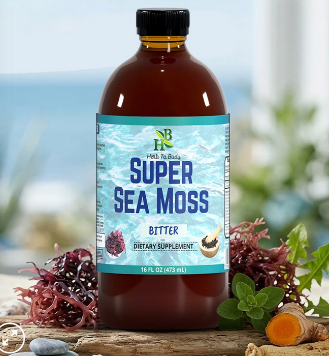 Herb to Body Super Sea Moss Bitter