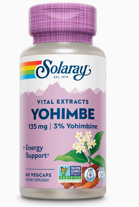 Yohimbe Bark Extract 135mg