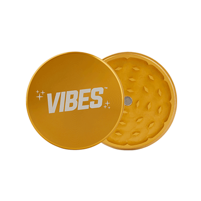 Aerospaced x Vibes 2 Piece Grinder - Day N Night | CBD, Kratom, Nootropic, Vape, Smoke, Head Shop